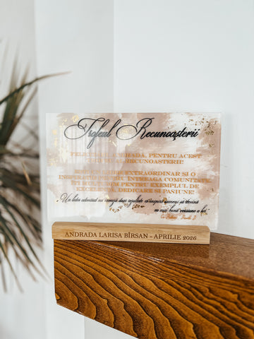 Decoraţiune premium personalizată  - Marble Nude
