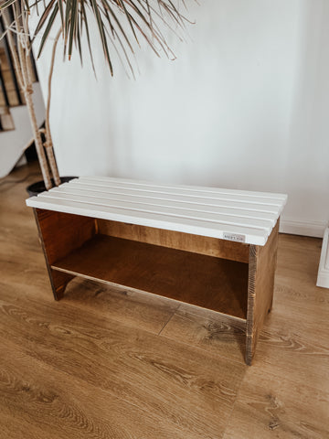 Bancuţă pantofar pentru hol Refuge Wood - Stephan