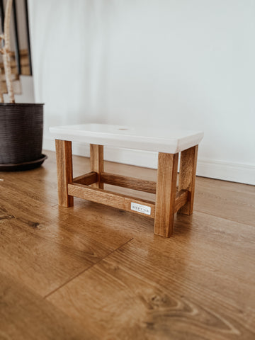 Scaun tip taburet Refuge Wood - Stephan