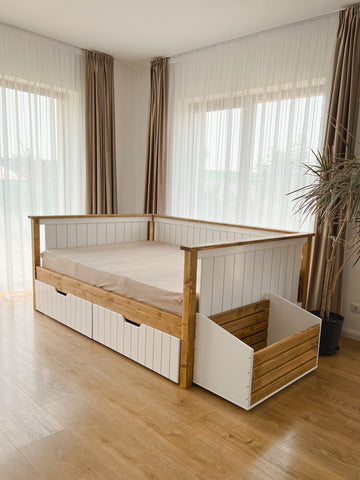 Divan cu sertare Refuge Wood