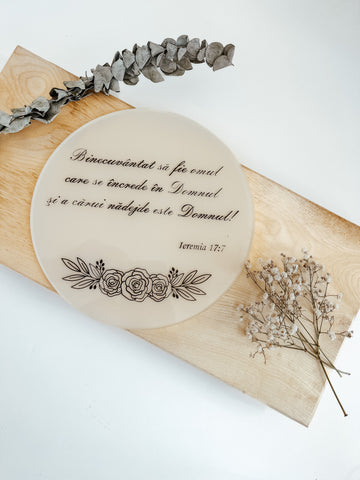 Decoraţiune Ieremia 17:7