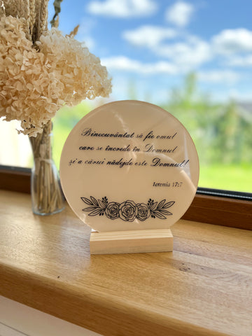 Decoraţiune Ieremia 17:7