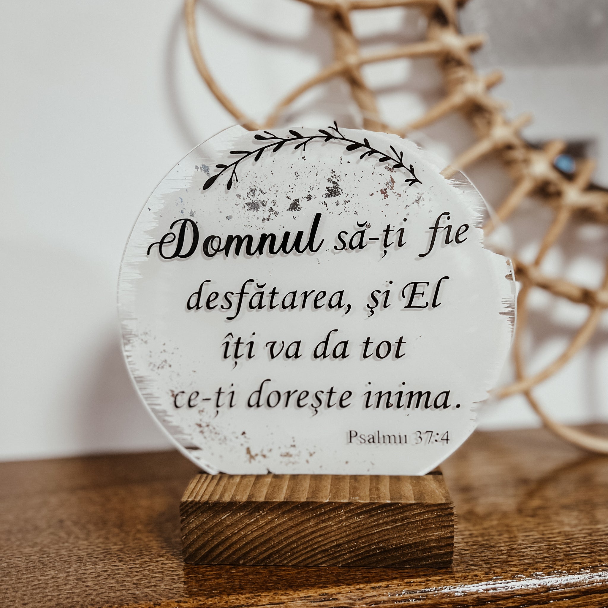 Decoraţiune Psalmul 37:4