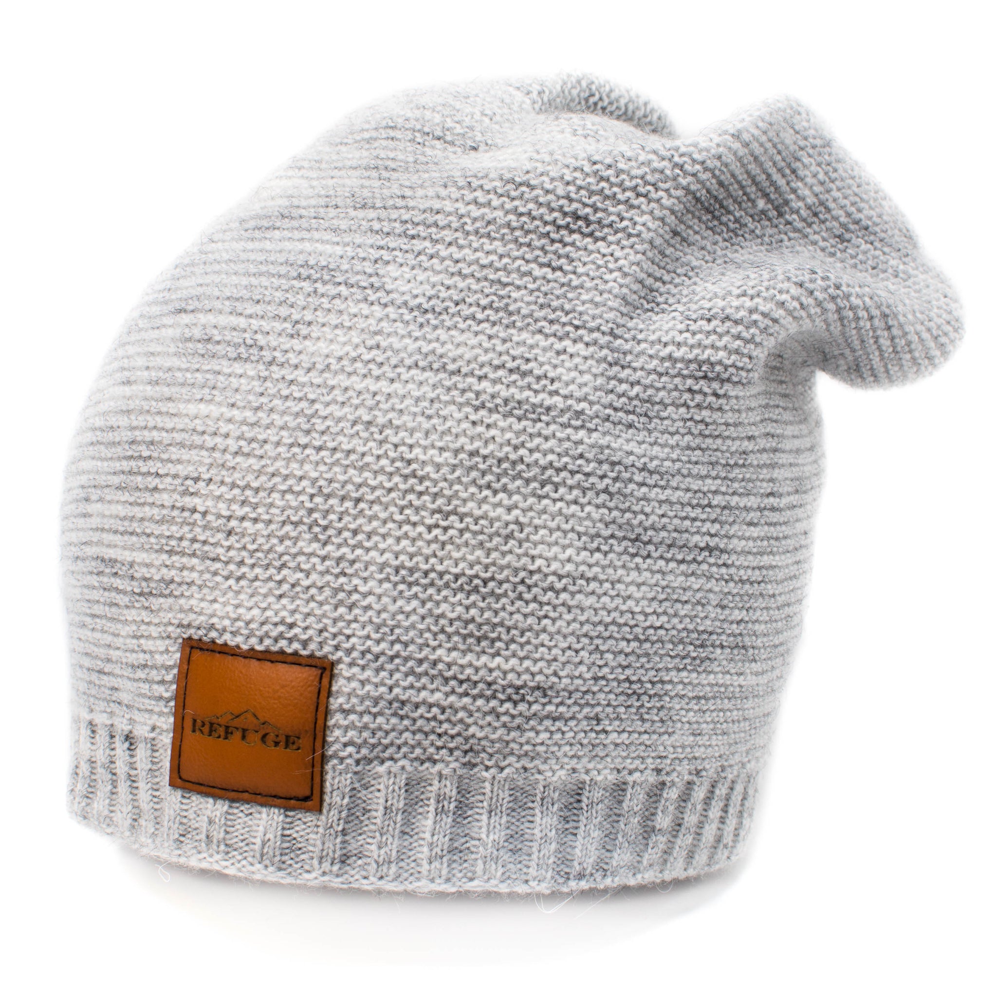 Set caciula si fular circular Refuge - gri deschis